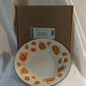 Longaberger Halloween Treats large pasta bowl.